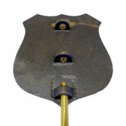 Bronze Blue Police Grave Marker