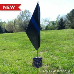 Bronze Blue Police Grave Marker -flag Shop Sale AB411POB04