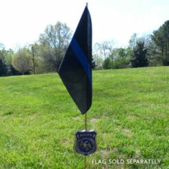 Bronze Blue Police Grave Marker -flag Shop Sale AB411POB05