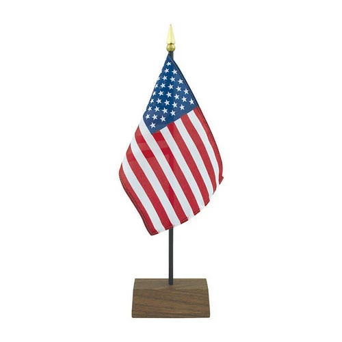 4” X 6” Flag Table Base (1 Hole Wooden) 1 4” X 6” Flag Table Base (1 Hole Wooden)