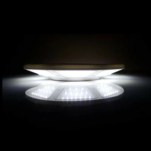 Solar Disk Flag Pole Light Topper 2 Solar Disk Flag Pole Light Topper - Image 2