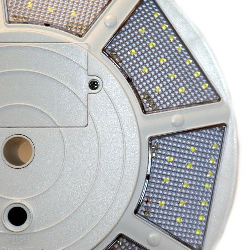 Solar Disk Flag Pole Light Topper 5 Solar Disk Flag Pole Light Topper - Image 5