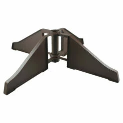 Portable Flag Pole Floor Stand - Dark Brown