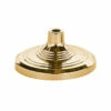 Gold Finish Liberty Indoor Flag Stand - 15 Lb