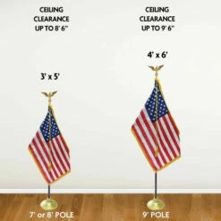 Brigadier™ Indoor U.S. Flag Set