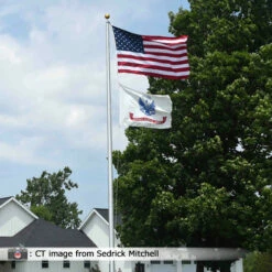 Architectural Grade Aluminum Heavy Duty Flag Pole - Majestic™