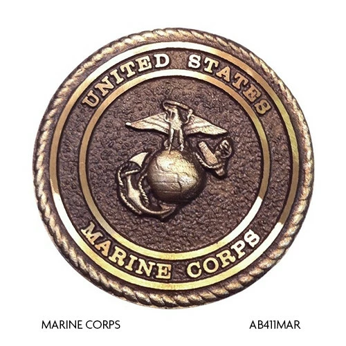 Bronze Military Grave Markers 2 Bronze Military Grave Markers - Image 2