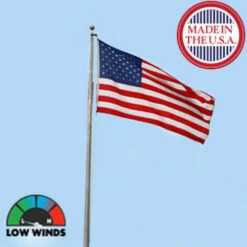 Fine-Line Aluminum Outdoor Flagpoles 11 Fine-Line Aluminum Outdoor Flagpoles -flag Shop Sale FineLineFlagpoles06