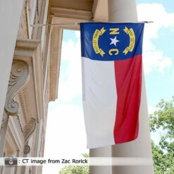Outdoor North Carolina Flag