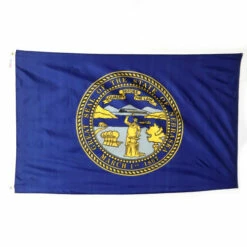 Outdoor Nebraska Flags