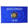 Outdoor Wisconsin Flags