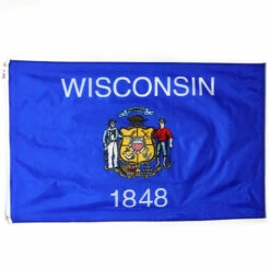 Outdoor Wisconsin Flags