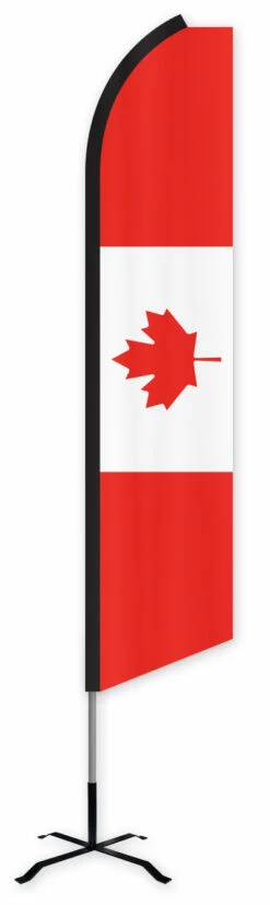 Canada Swooper Feather Flag