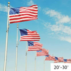 Internal Halyard Aluminum Flagpole – Sentry -flag Shop Sale SentryFlagpoles10