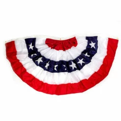 Half Circle American Flag Bunting – Coton & Nylon -flag Shop Sale StripesandStarsFans10