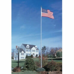 Adjustable 20 Foot Telescopic Flag Pole