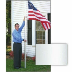 Adjustable 20 Foot Telescopic Flag Pole -flag Shop Sale TelescopingFlagpoles04