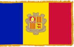 Andorra Flag Indoor Polyester