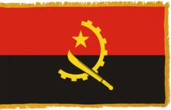 Angola Flag Indoor Polyester