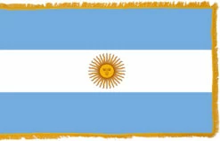Argentina Flag Indoor Polyester