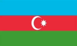 Azerbaijan Flag Outdoor Nylon
