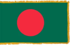 Bangladesh Flag Indoor Polyester