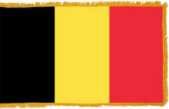 Belgium Flag Indoor Polyester