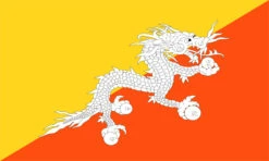 Bhutan Flag Outdoor Nylon