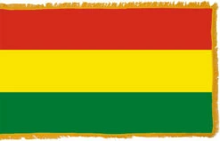 Bolivia Flag Indoor Polyester