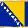 Bosnia-Herzegovina Flag Indoor Polyester