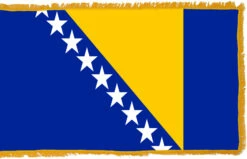 Bosnia-Herzegovina Flag Indoor Polyester