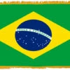 Brazil Flag Indoor Polyester