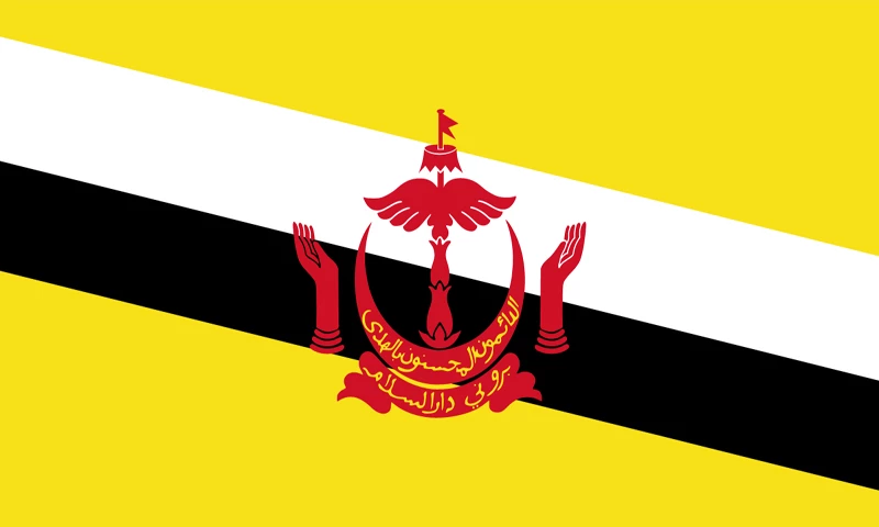 Brunei Flag Outdoor Nylon 1 Brunei Flag Outdoor Nylon