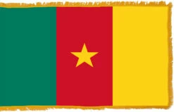 Cameroon Flag Indoor Polyester