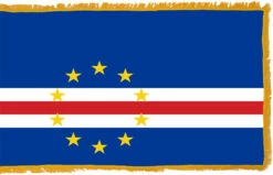 Cape Verde Flag Indoor Polyester