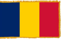 Chad Flag Indoor Polyester