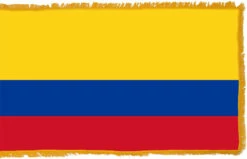 Colombia Flag Indoor Polyester