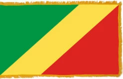 Congo Republic Flag Indoor Polyester
