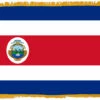 Costa Rica Flag Indoor Polyester