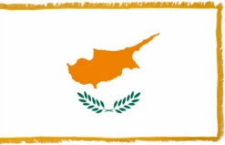 Cyprus Flag Indoor Polyester