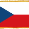 Czech Republic Flag Indoor Polyester