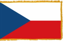 Czech Republic Flag Indoor Polyester