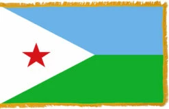 Djibouti Flag Indoor Polyester