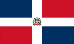Dominican Republic Flag Outdoor Nylon