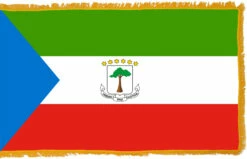 Equatorial Guinea Flag Indoor Polyester
