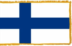 Finland Flag Indoor Polyester