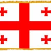 Georgia Republic Flag Indoor Polyester