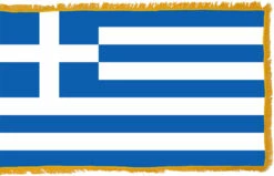 Greece Flag Indoor Polyester