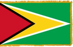 Guyana Flag Indoor Polyester