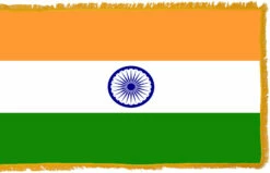 India Flag Indoor Polyester